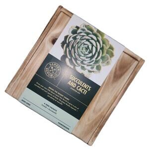 NIB Garden Republic Succulent And Cacti Kit Gift Present Gardner Beginners